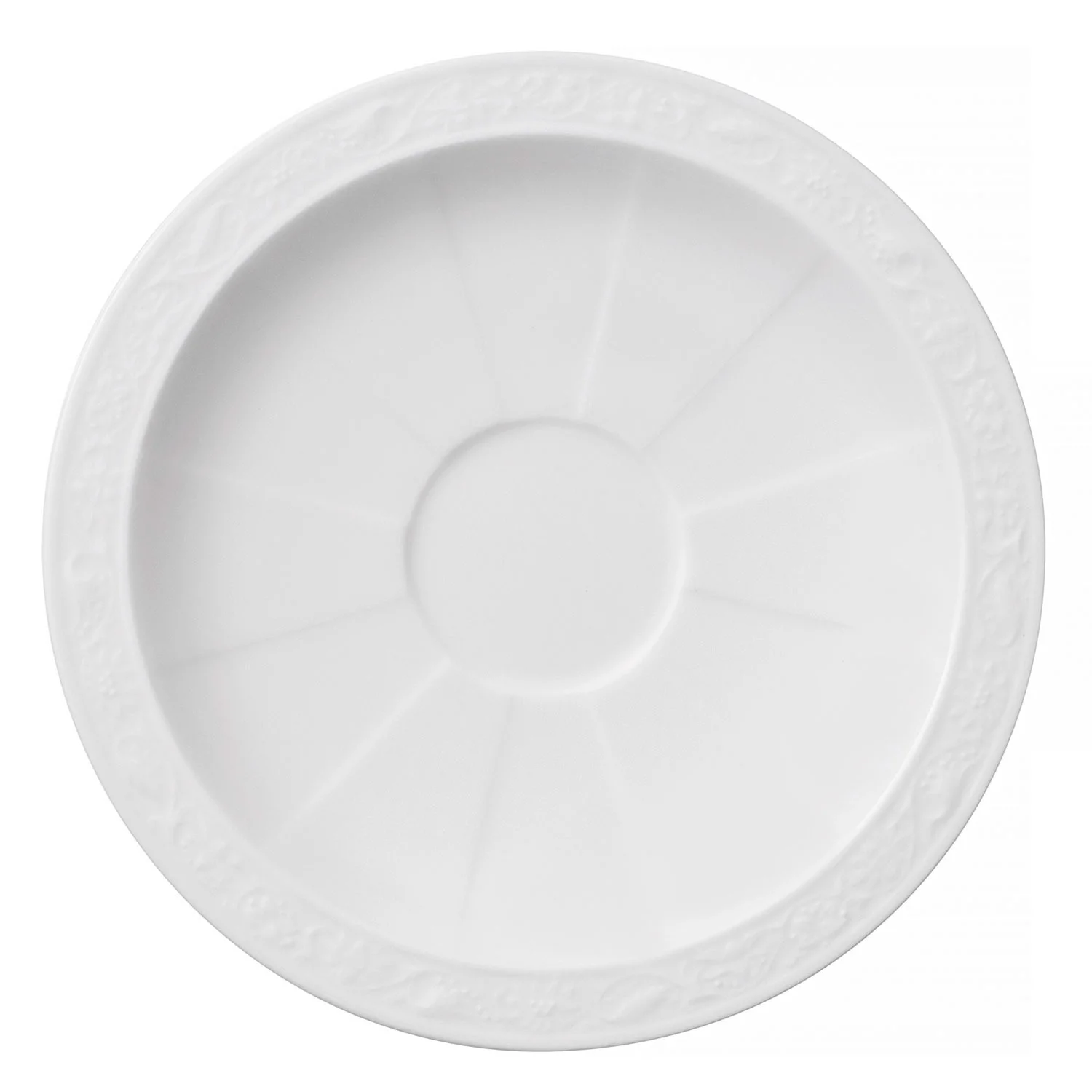 White Pearl Блюдце к чашке для эспрессо 13 см