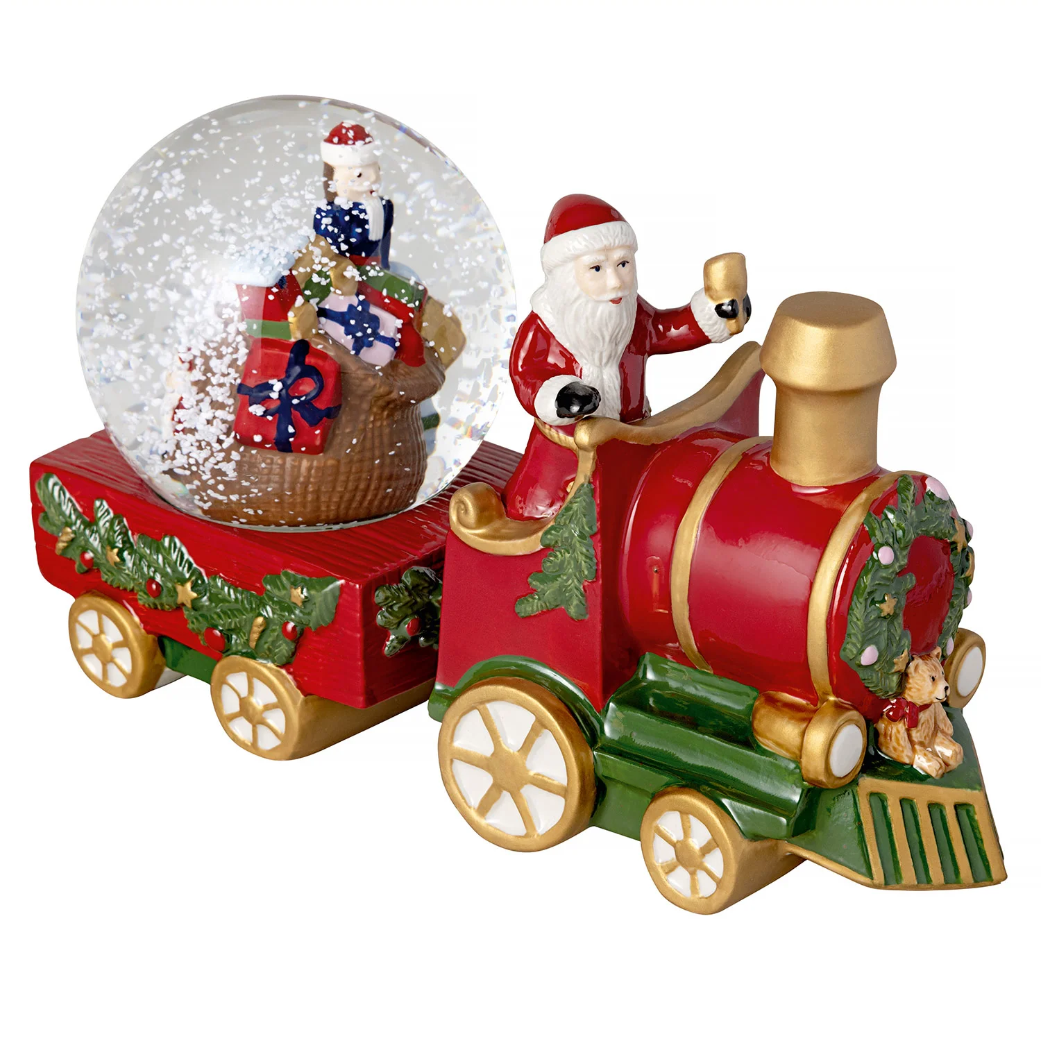 Christmas Toy's Снежный шар "Поезд" 22 см