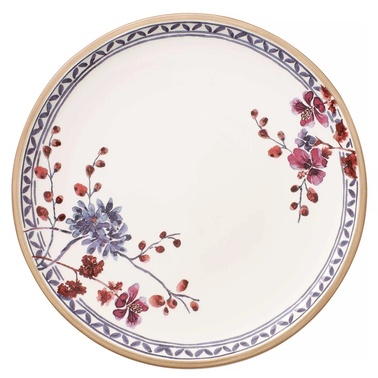 Artesano Provencal Lavender Плоская тарелка floral 27 см